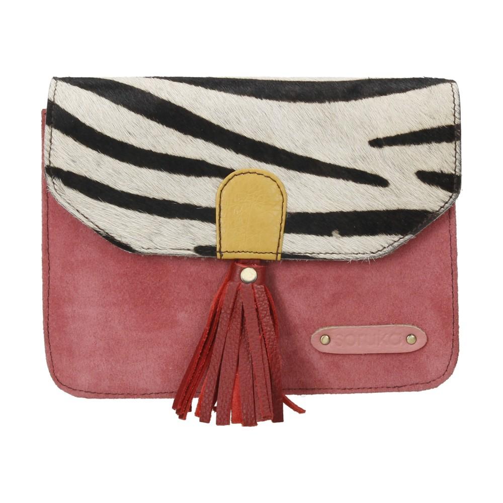 Monedero Bandolera De Piel Claire Soruka