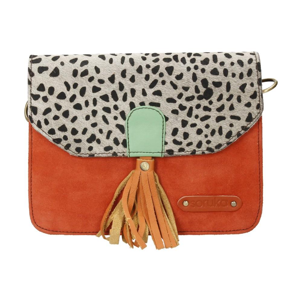 Monedero Bandolera De Piel Claire Soruka