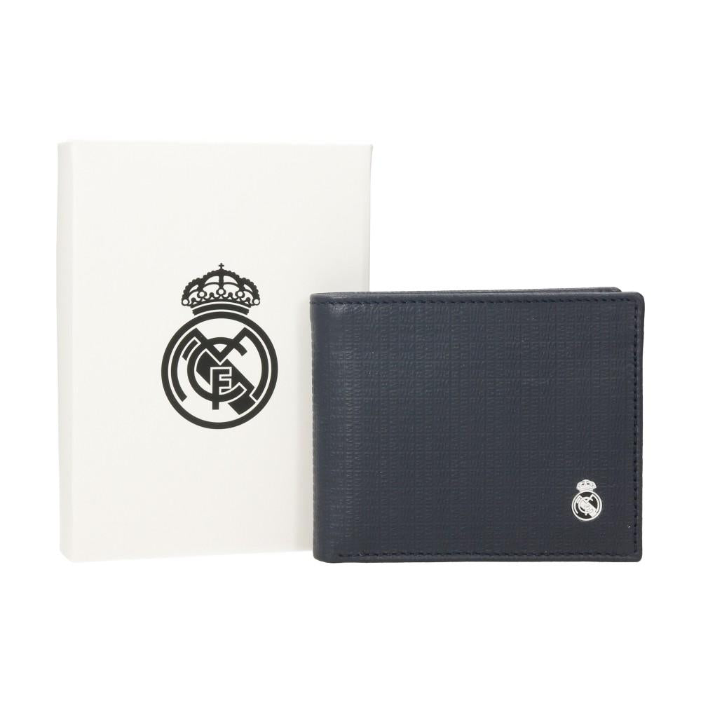 Cartera Champieons De Piel Real Madrid