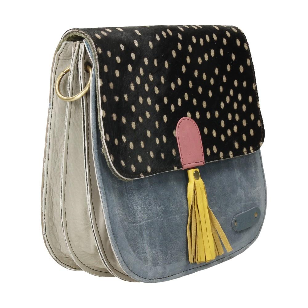 Bolso De Piel Rose Print Soruka