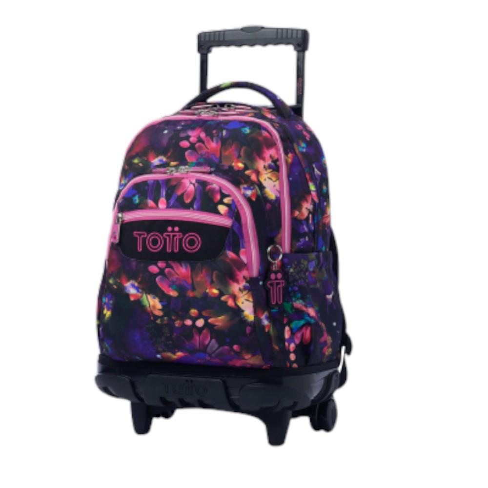 Mochila Con Carro 5Q5 Flower Galaxy Totto