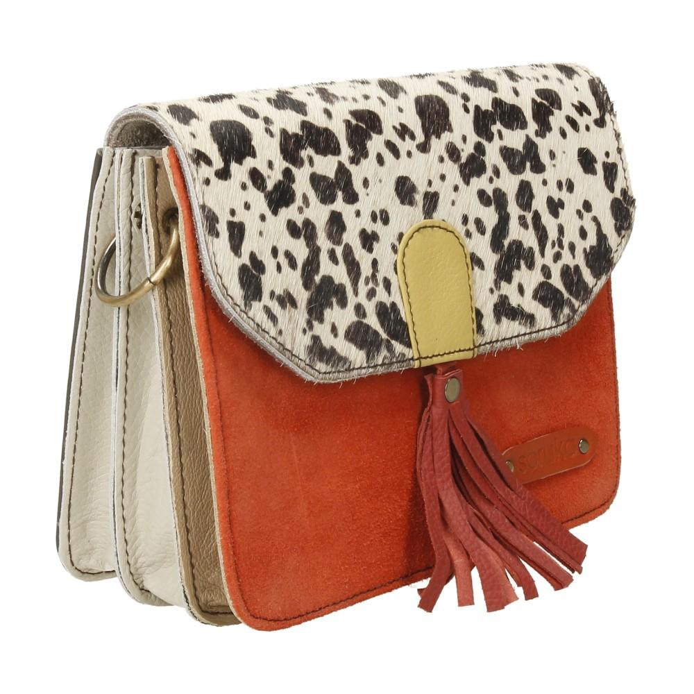 Monedero Bandolera De Piel Claire Soruka