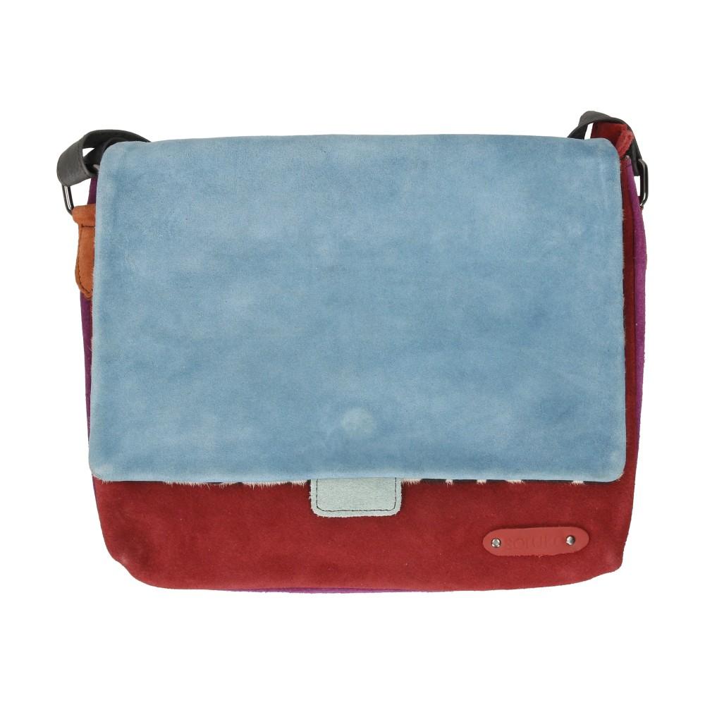 Bolso Bandolera De Piel Ingrid Reversible Soruka