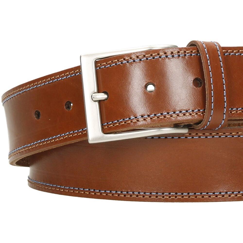 Cinturón De Piel Dos Costuras GS - 2