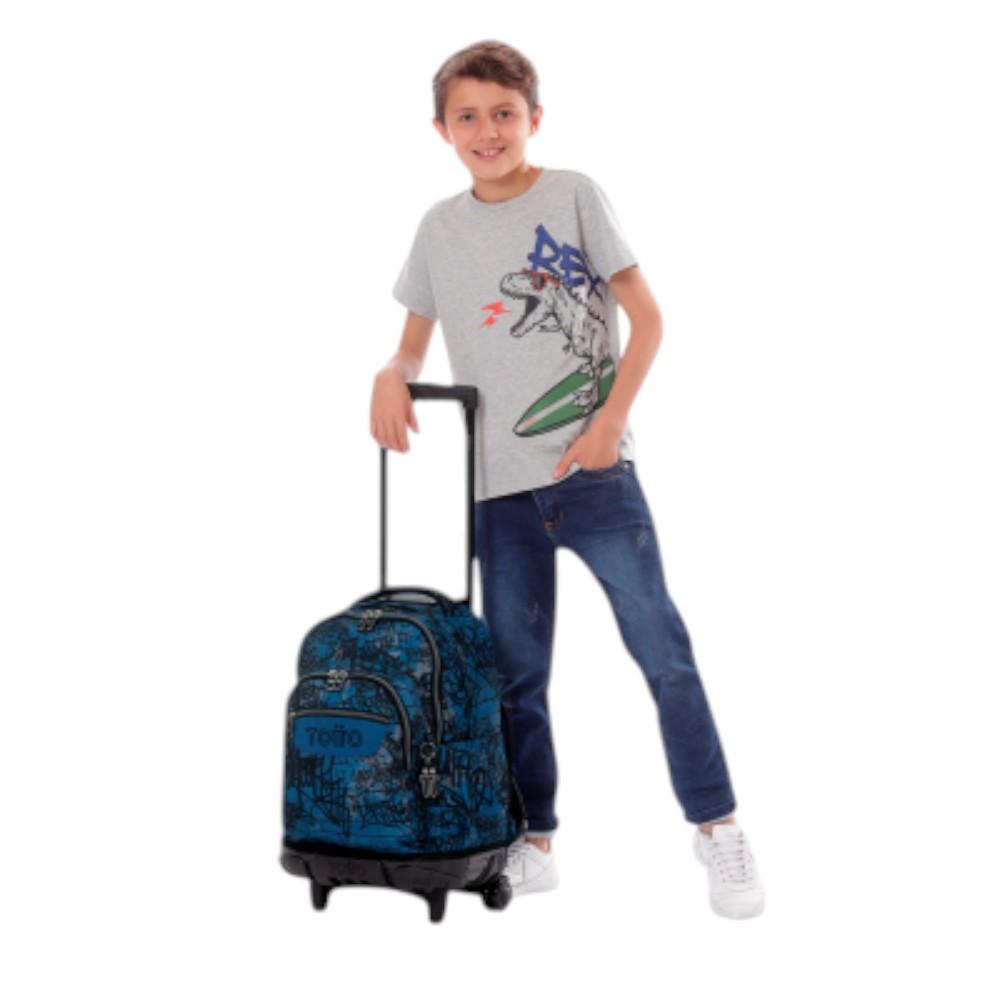 Mochila Con Carro 4EC Urban Graph Totto