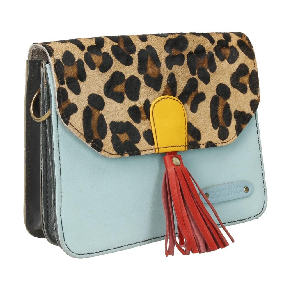 Monedero Bandolera De Piel Claire Soruka