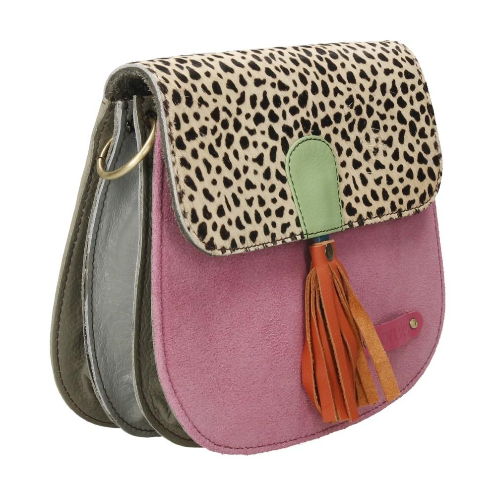 Bolso Bandolera De Piel Lena Soruka