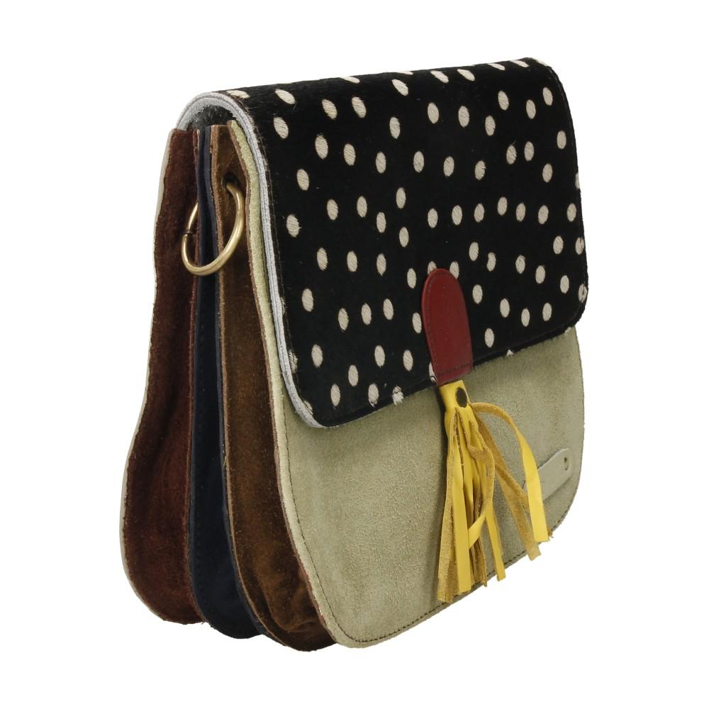 Bolso De Piel Rose Print Soruka