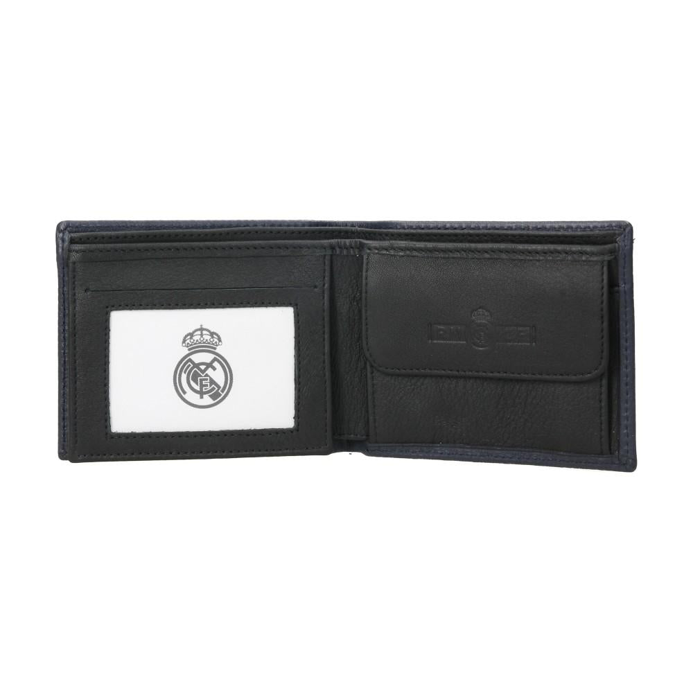 Cartera Champieons De Piel Real Madrid