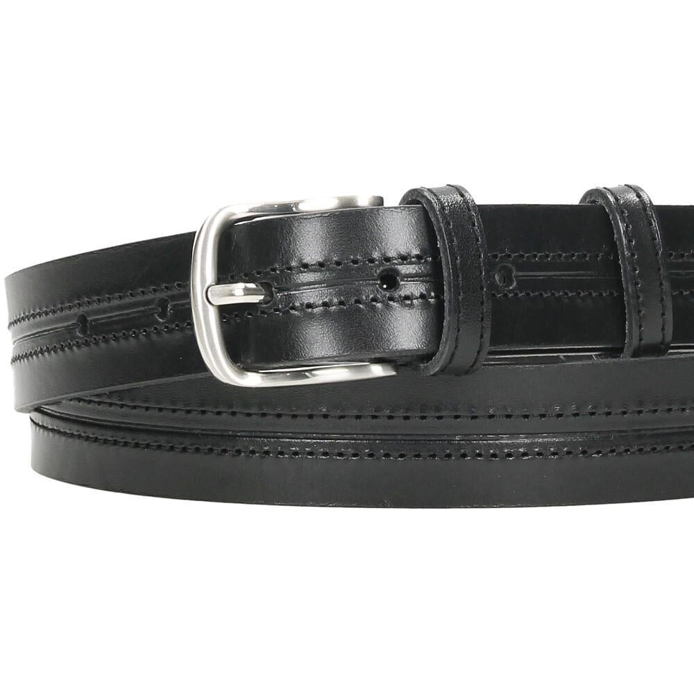 Cinturón De Piel Raya Fina GS