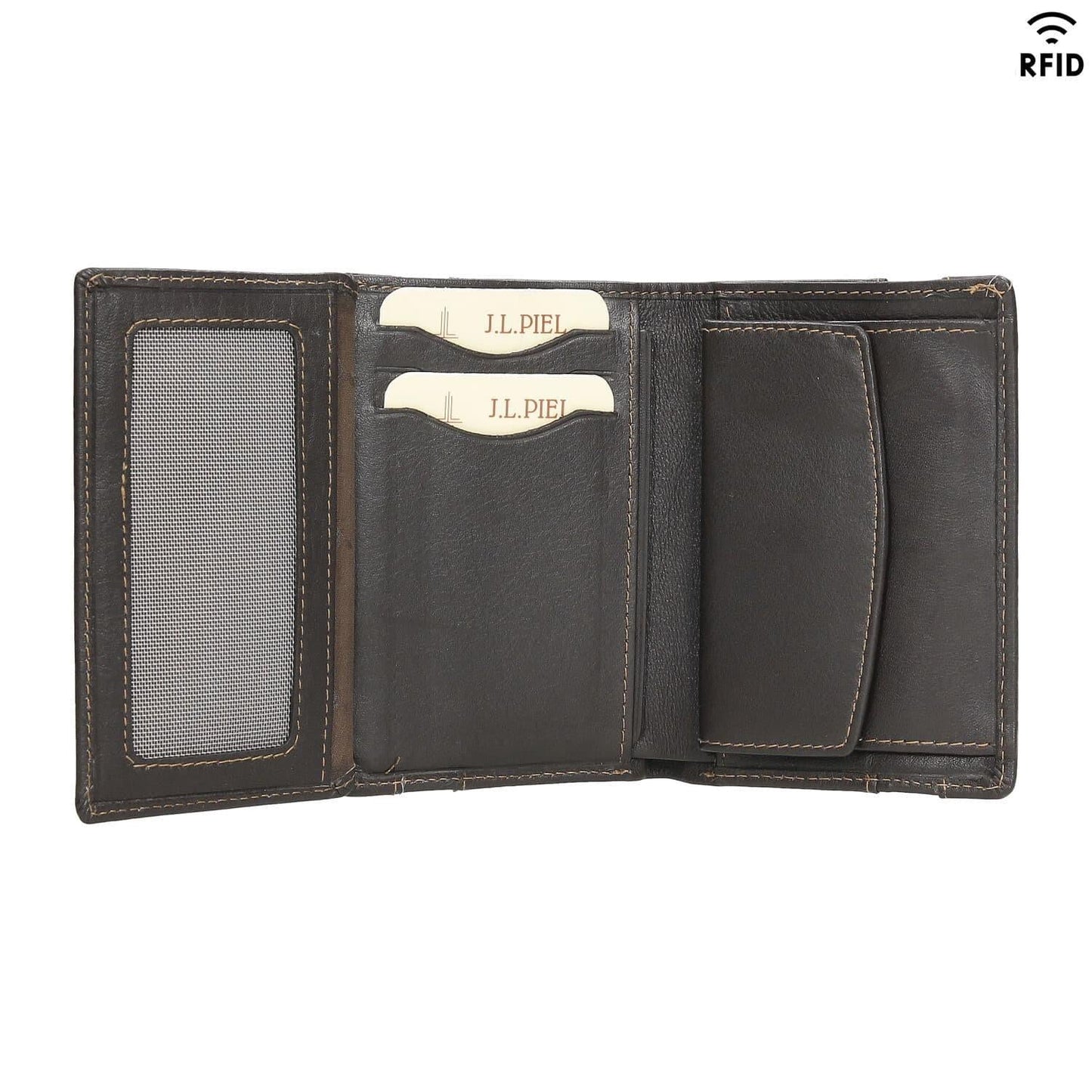 Billetero Elástico Piel J.L J.L Piel