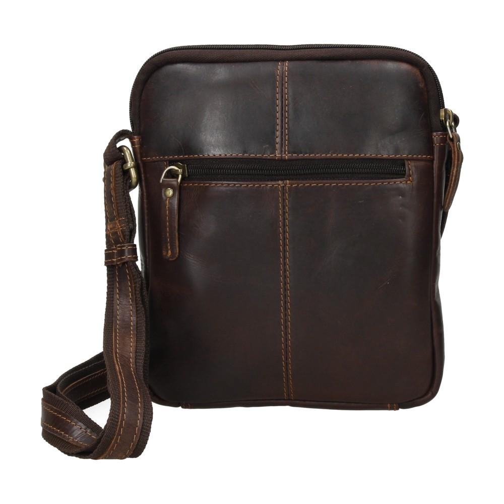 Cartera Mini De Piel Hombre Cantos Rojos