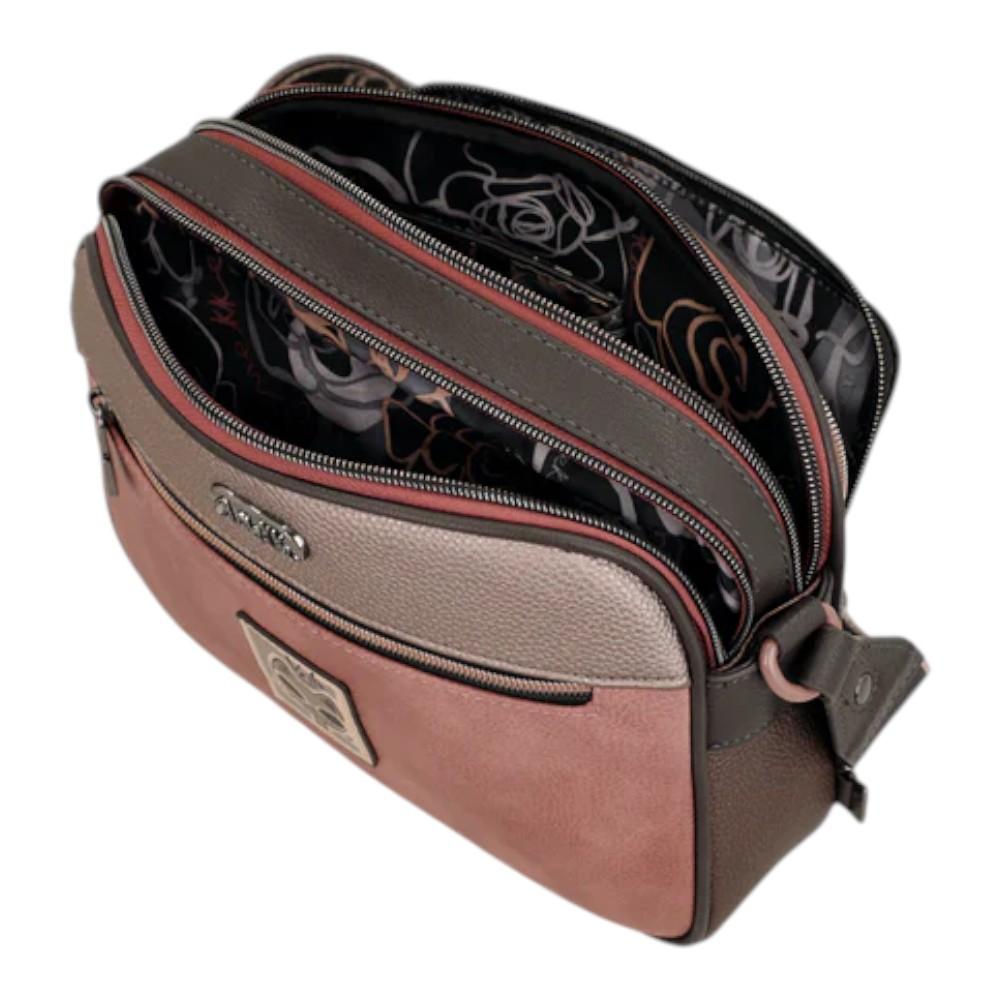 Bolso Bandolera Original 3 Compartimentos"Anekke"