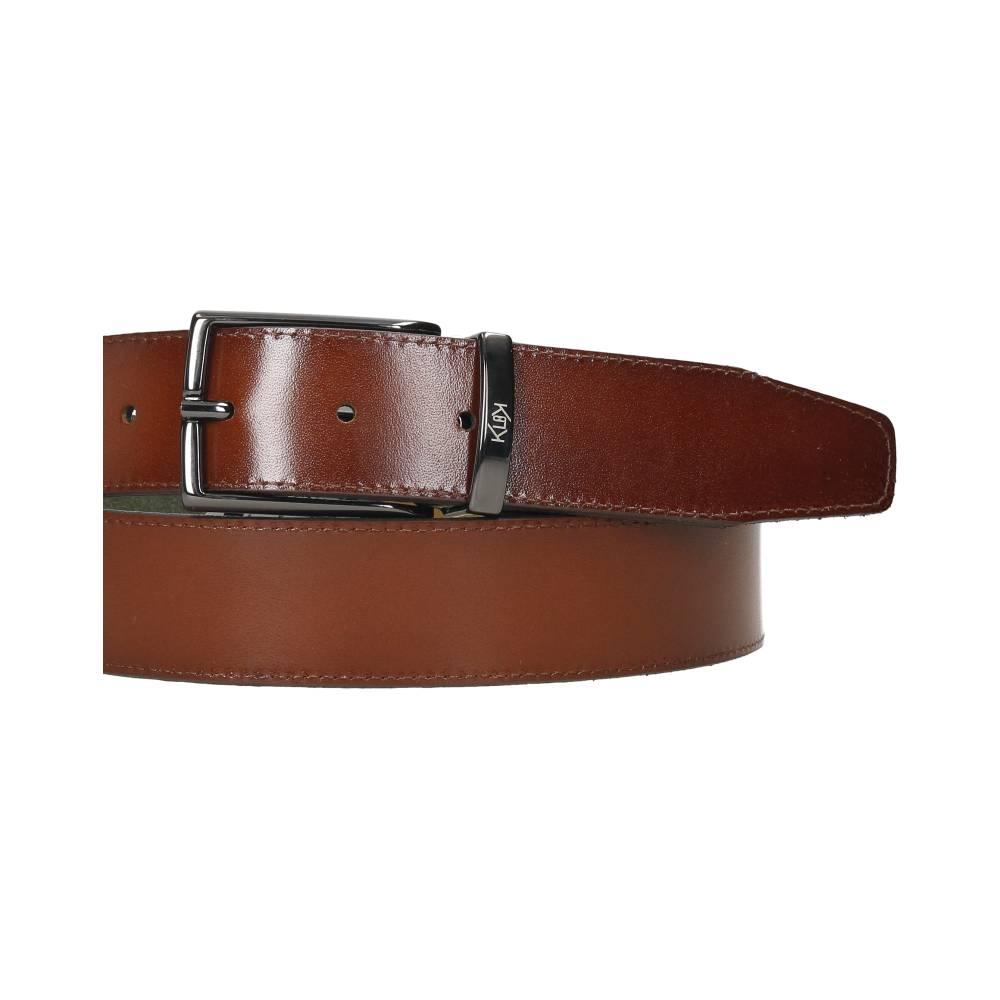 Cinturón De Piel Reversible/Serraje Klok
