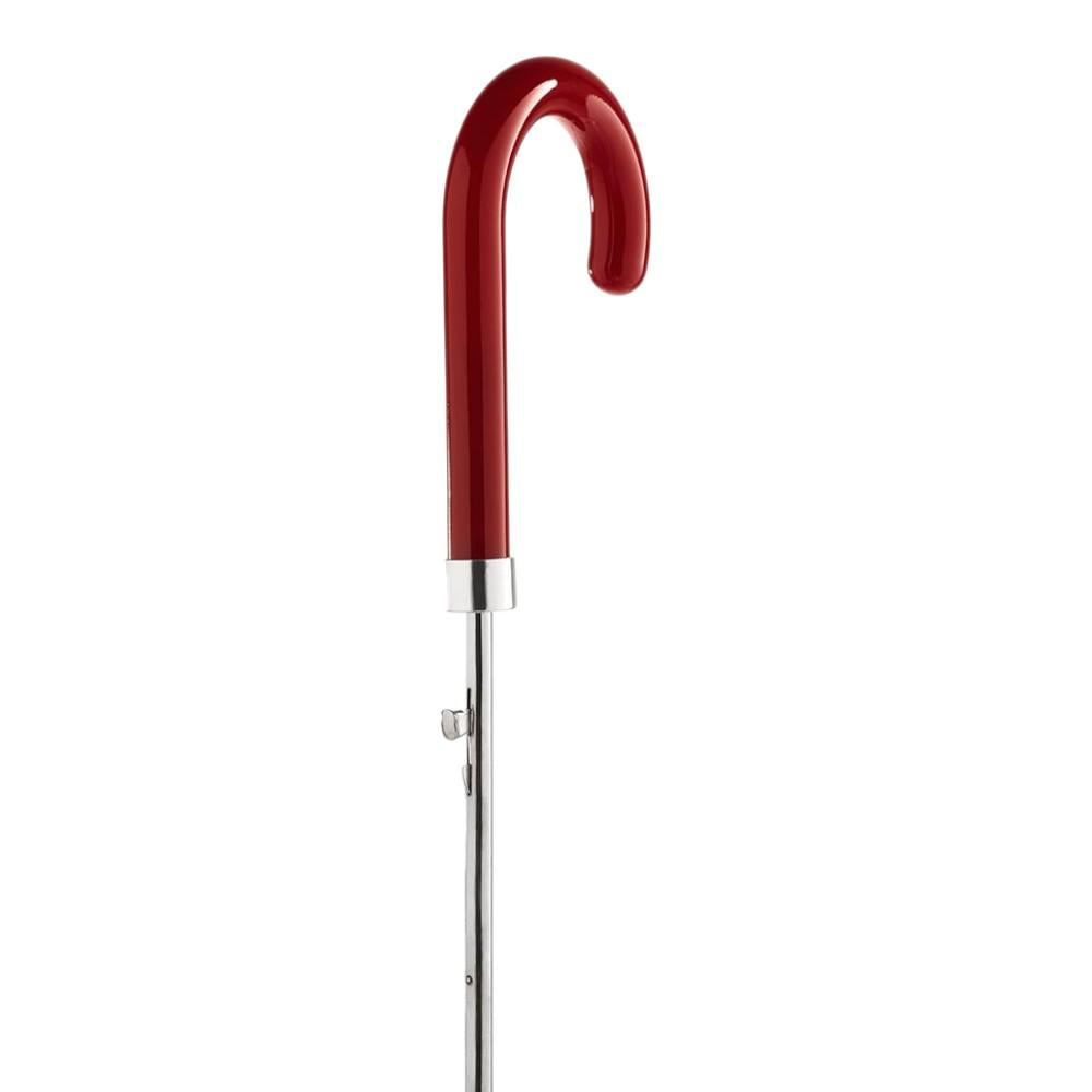Paraguas Transparente Mujer Largo C-Collection Bright Rojo