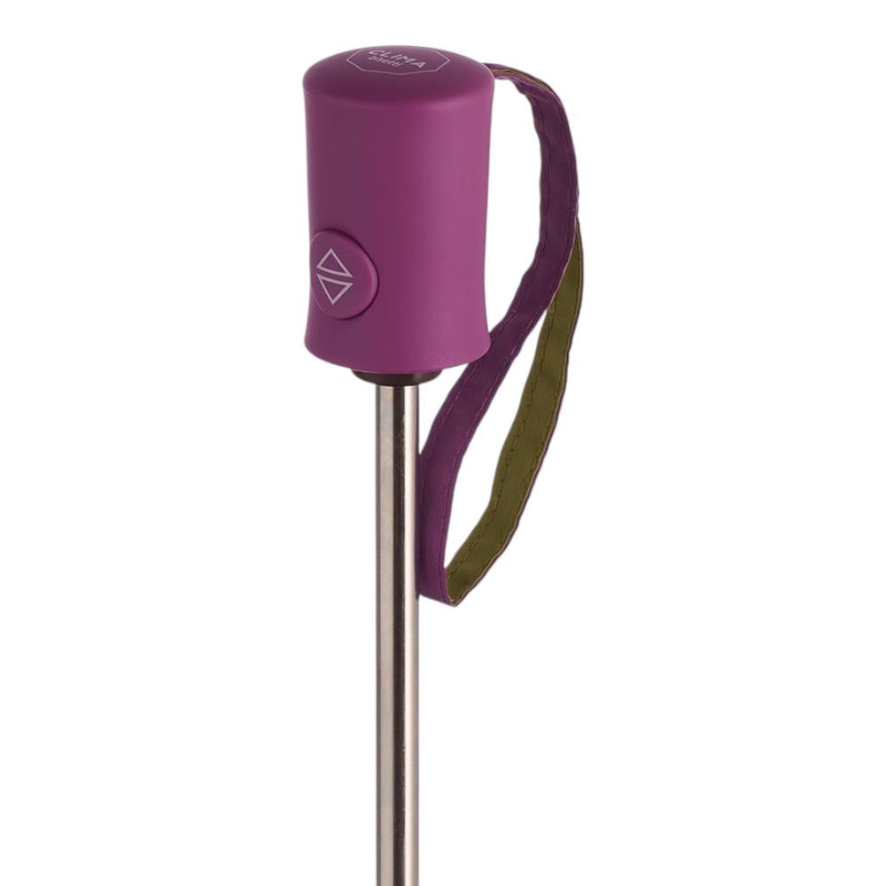 Paraguas Plegable Automático Mujer Bisetti ColorParty Morado