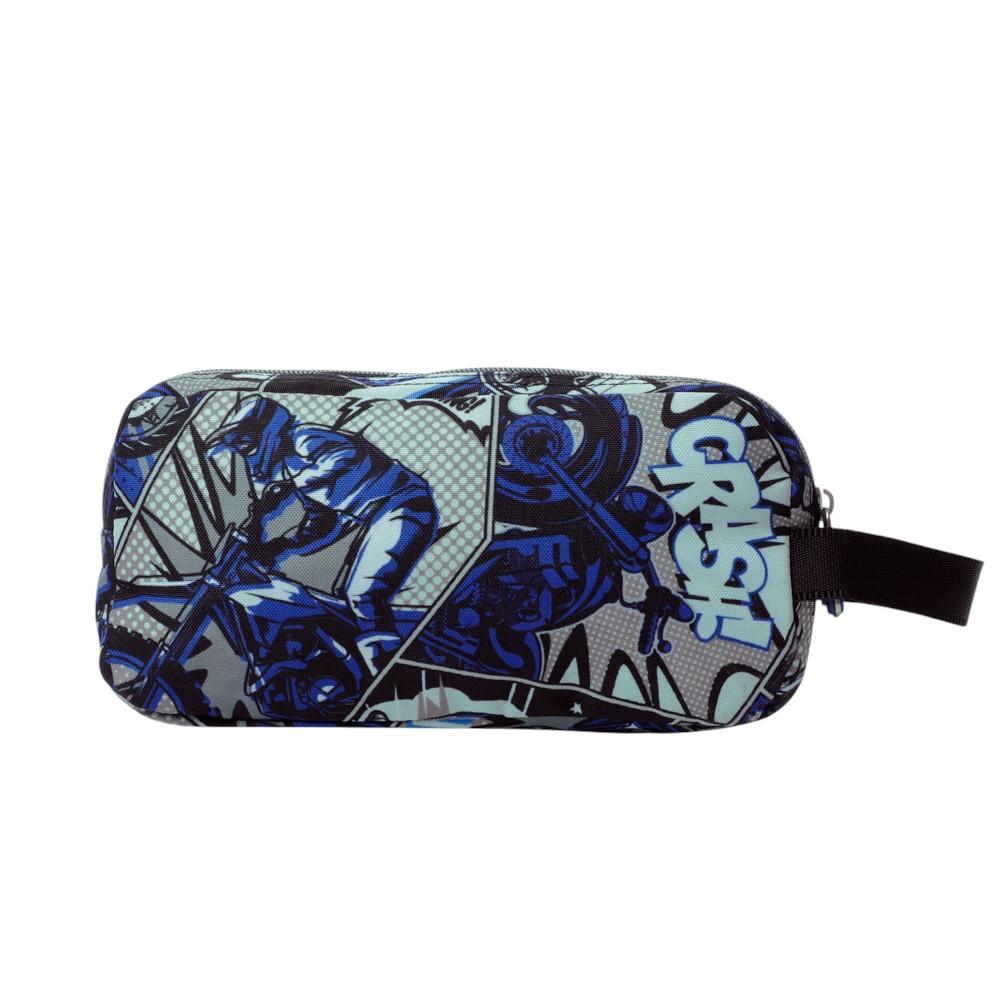 Estuche Escolar Tres Compartimentos Moto Totto