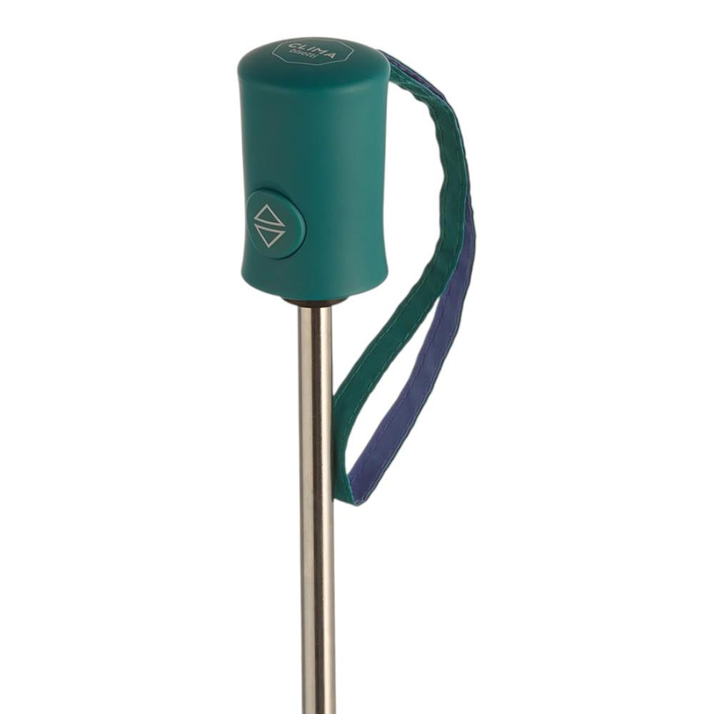 Paraguas Plegable Automático Mujer Bisetti ColorParty Turquesa