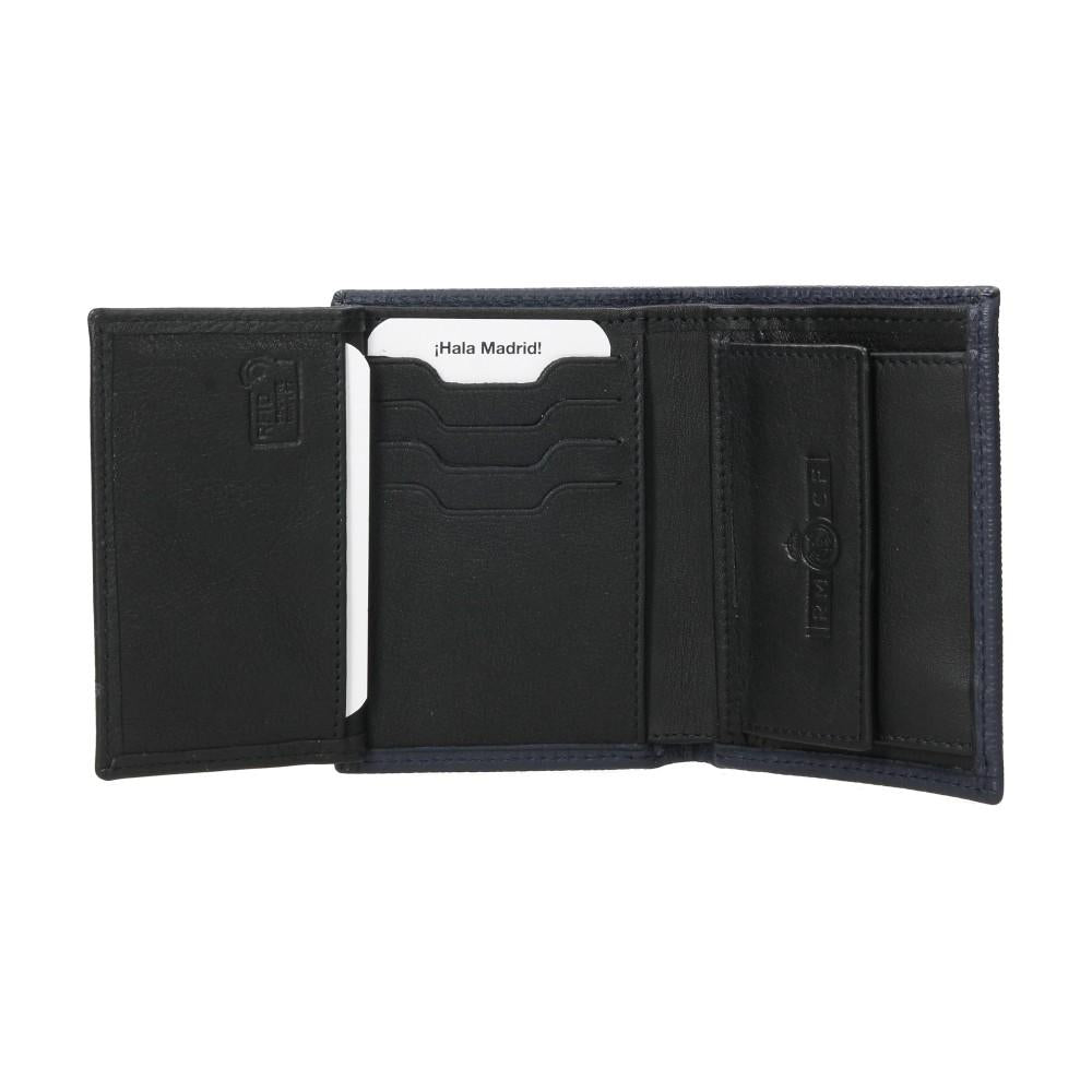 Cartera Champieons De Piel Real Madrid