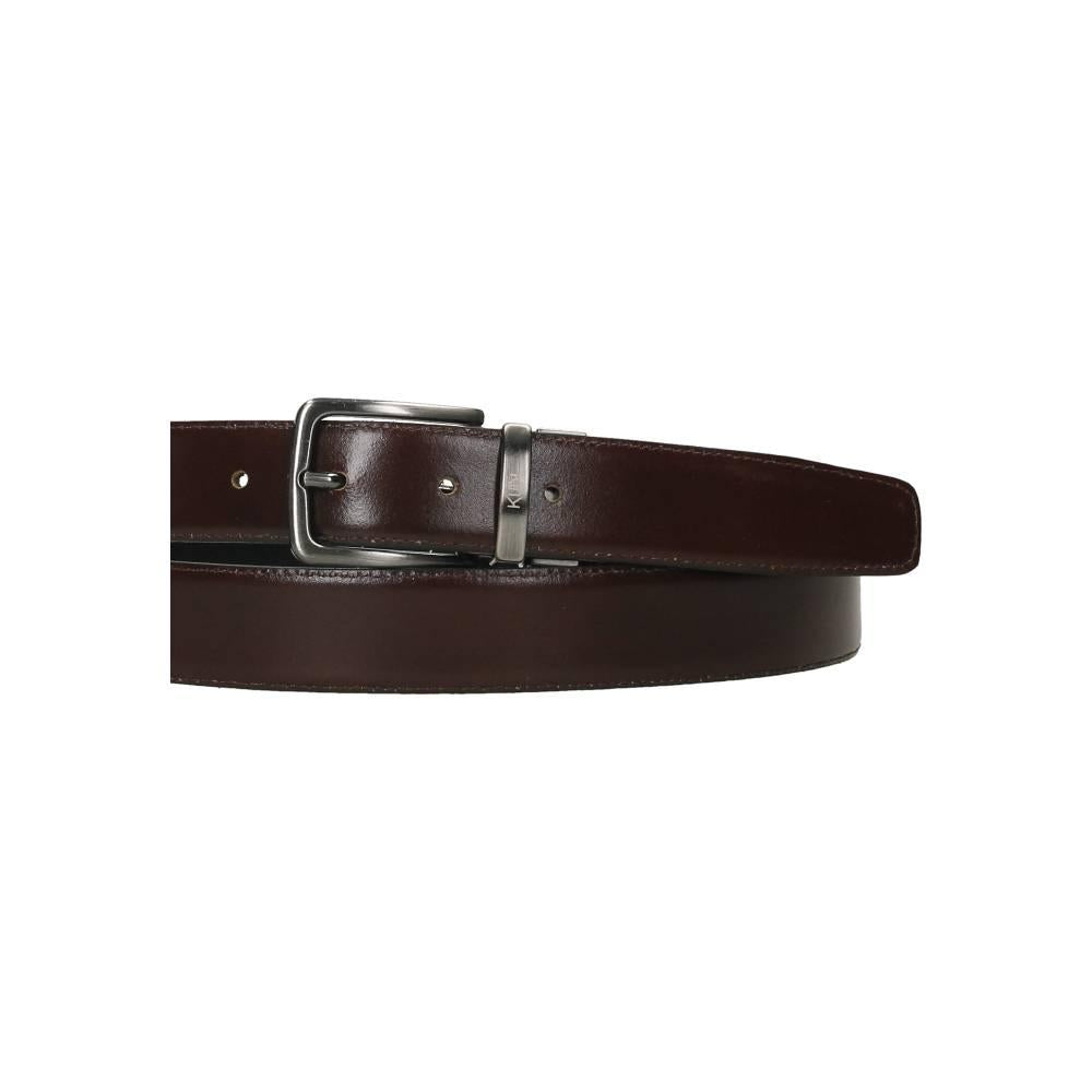 Cinturón De Piel Reversible Klok