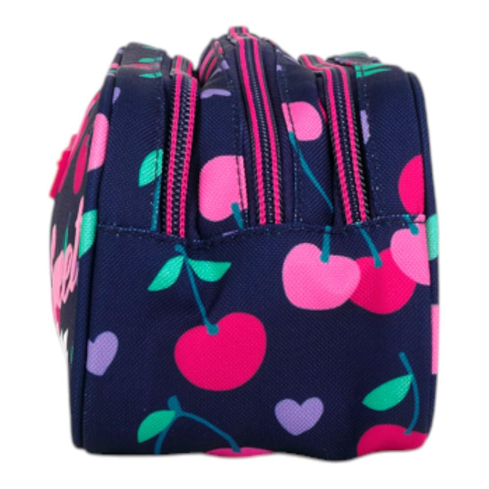 Estuche Triple Gabol Sweet Azul Marino