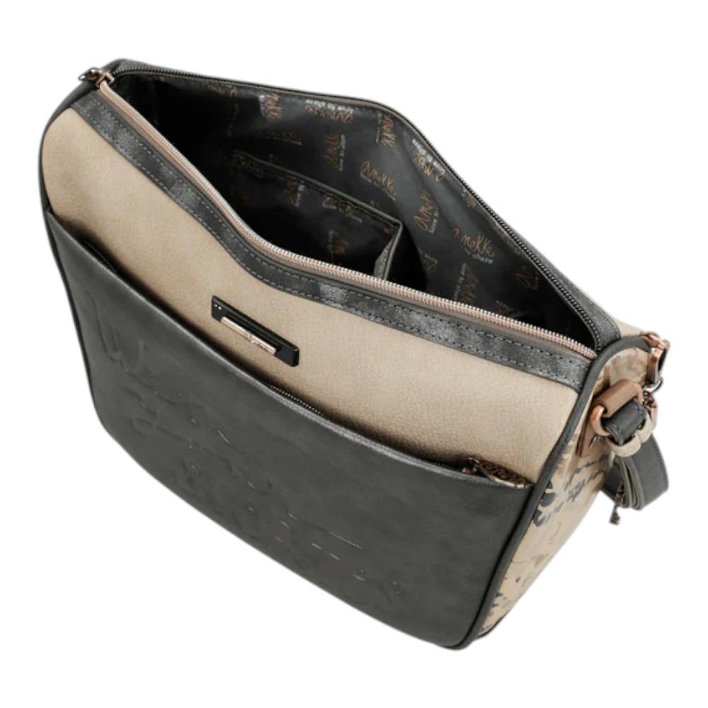 Bolso Bandolera Original 3 Compartimentos"Anekke"