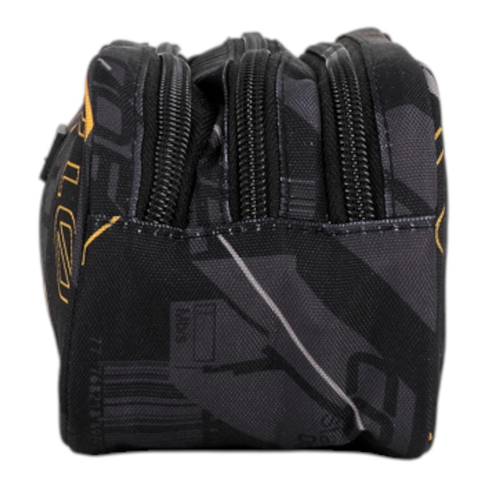 Estuche Triple Gabol Byte Negro