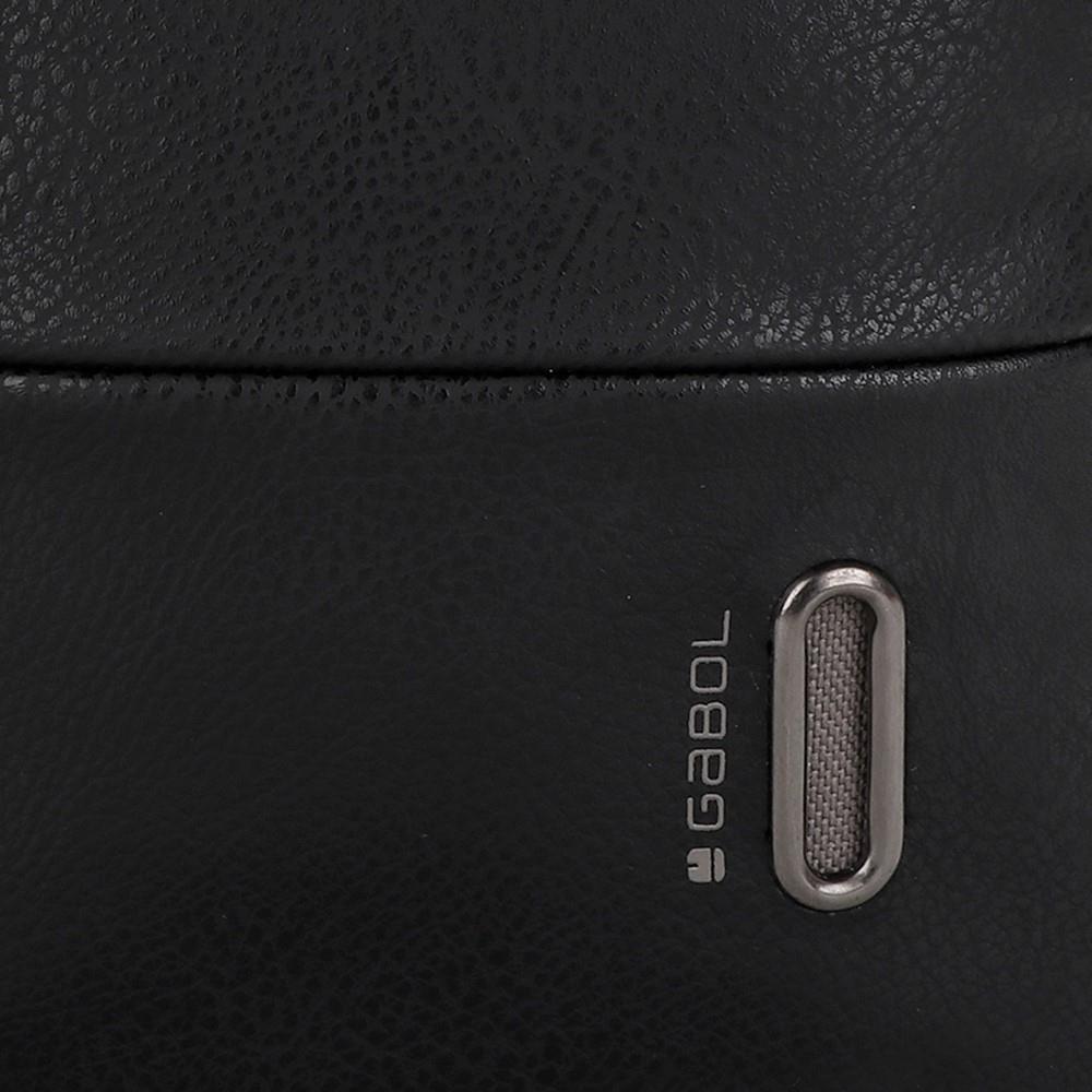 Bolso Bandolera Hombre Gabol Snap Negro - Capacidad 4L