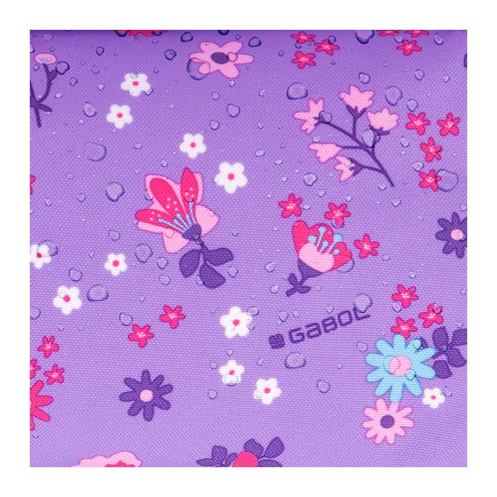 Luisipo Estuche Tres Cremalleras Violet Gabol