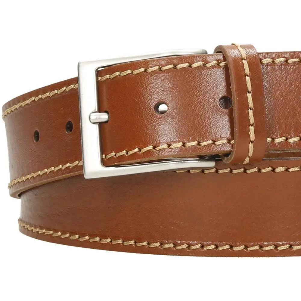 Cinturón De Piel Hilo Gordo GS - 1