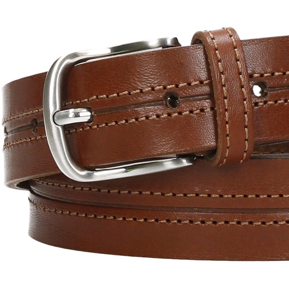 Cinturón De Piel Raya Fina GS - 2