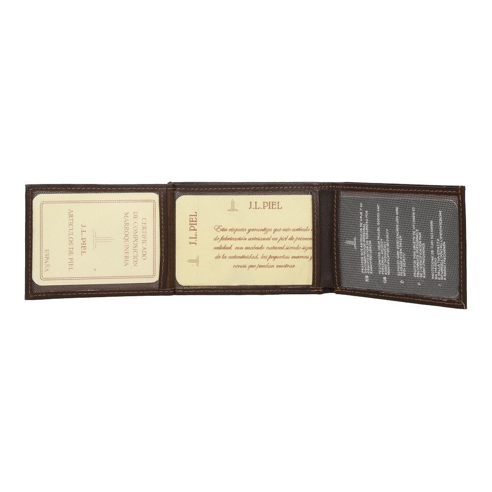 Cartera Mini De Piel Clasic J.L - 3