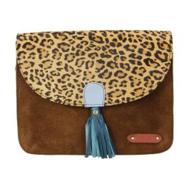 Bolso De Piel Olivia Print Soruka