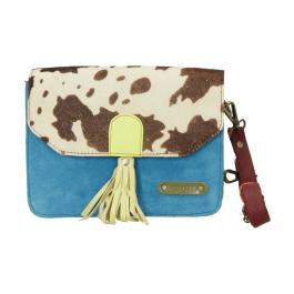 Bolso De Piel Claire Print Soruka