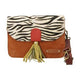 Bolso De Piel Claire Print Soruka