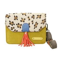 Bolso De Piel Claire Print Soruka