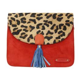 Bolso De Piel Olivia Print Soruka