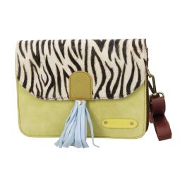 Bolso De Piel Claire Print Soruka