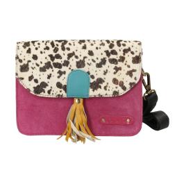 Bolso De Piel Claire Print Soruka