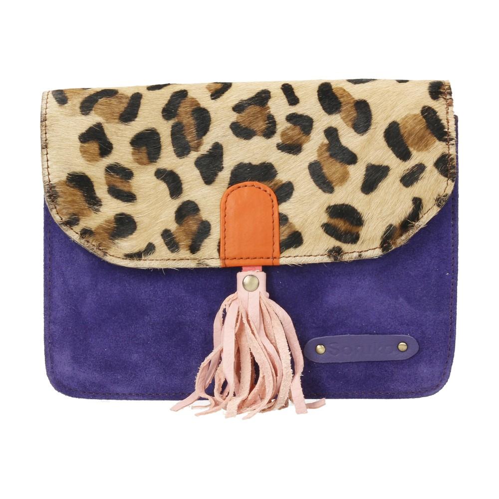 Bolso Bandolera De Piel Claire Soruka