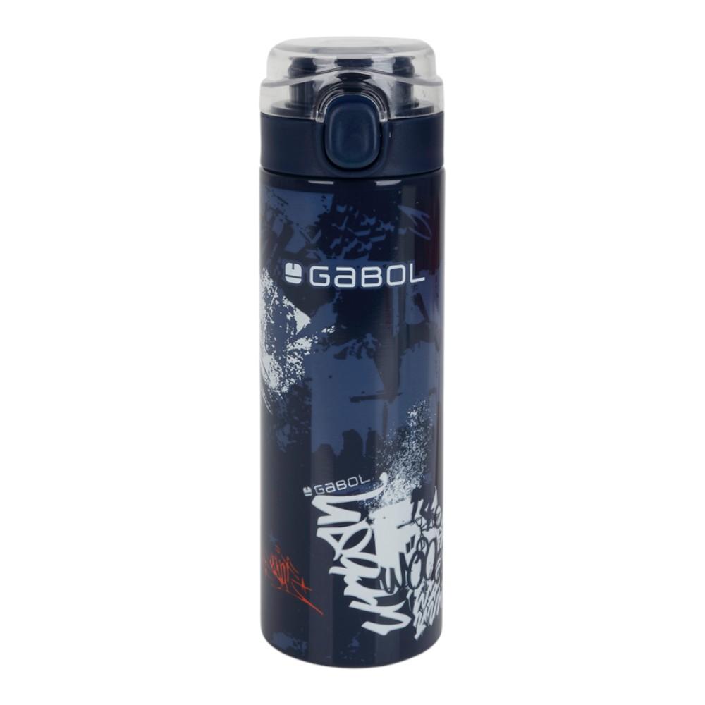 Botella Térmica Gabol Dash de Acero Inoxidable 600 ml