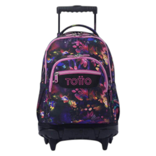 Mochila Con Carro 5Q5 Flower Galaxy Totto