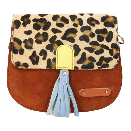 Bolso De Piel Lena Print Soruka