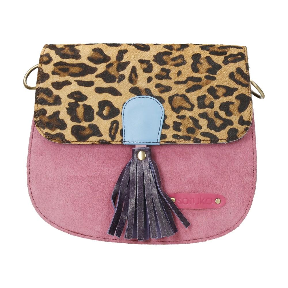 Bolso Bandolera De Piel Lena Soruka