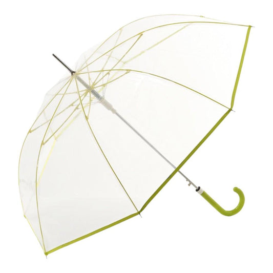 Paraguas Transparente Mujer Largo C-Collection Bright Pistacho