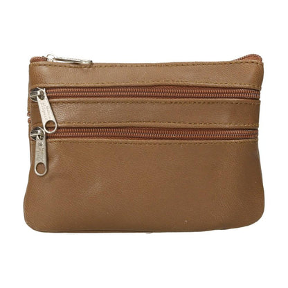 Monedero Napa 4 cremalleras San Piel