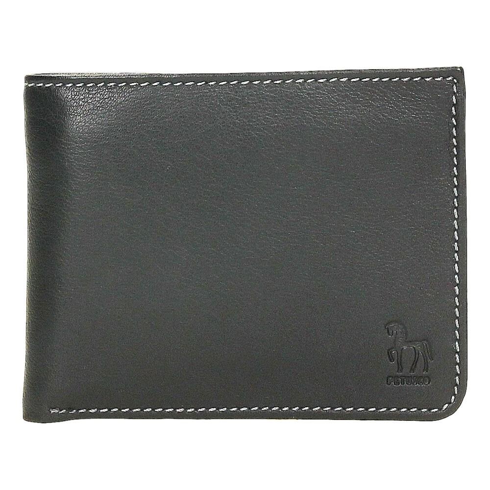 Cartera De Piel Con Bolsillo Secreto Petusco