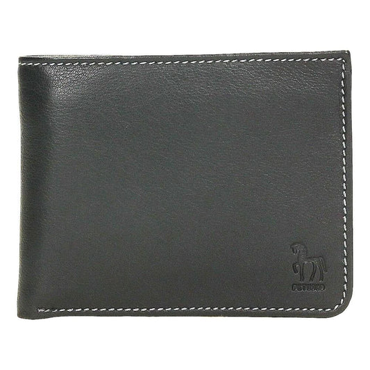 Cartera De Piel Con Bolsillo Secreto Petusco