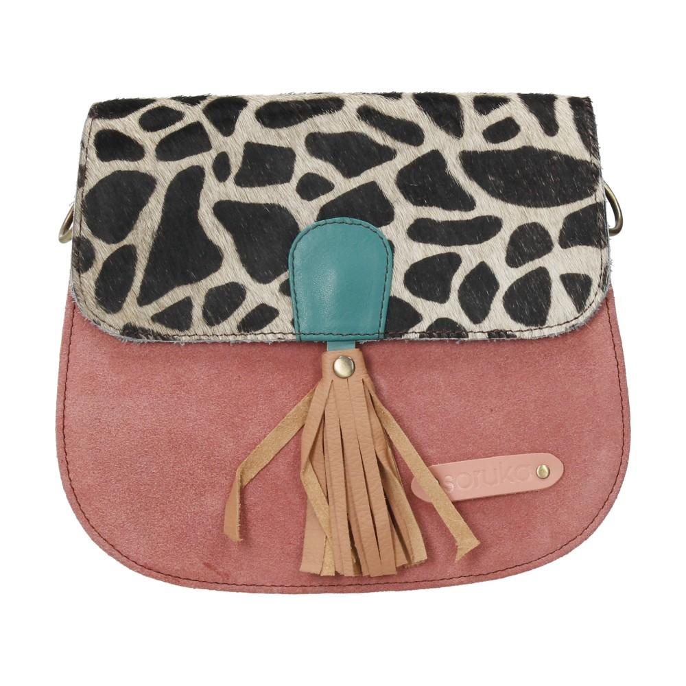 Bolso Bandolera De Piel Lena Soruka