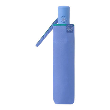 Paraguas Plegable Automático Mujer Bisetti ColorParty Celeste